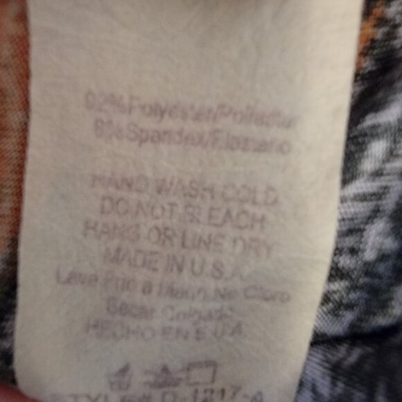 CODIGO Evening Dress‎ Strapless Colorful Long Size Large Boho Colorful READ EUC - Picture 7 of 9